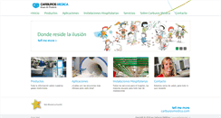 Desktop Screenshot of carburosmedica.com